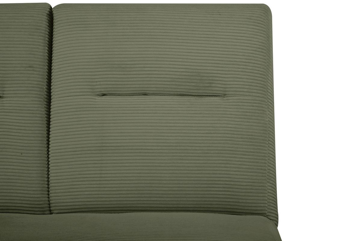 Schlafsofa Luna Olivgrün B: 159 Cm - Olivgrün, Design, Textil (159/88/160cm) - Livetastic