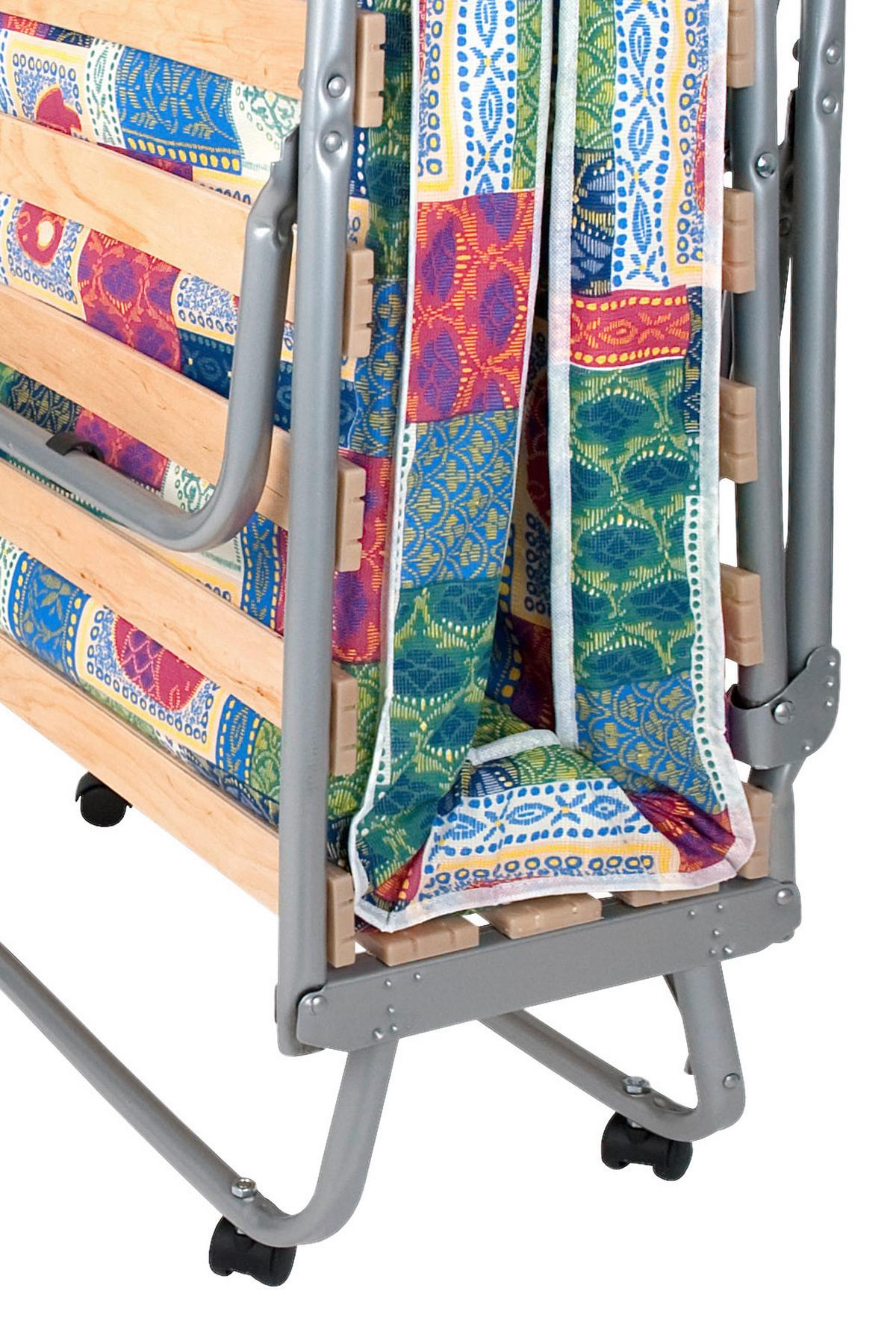 Vendégágy Luxor 80/40cm - alumíniumszínű, Modern, fém (80/40/190cm)