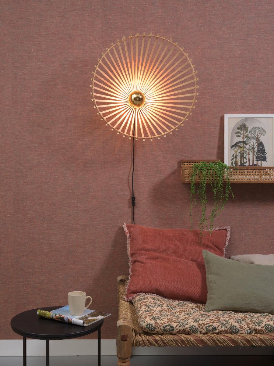 Wandleuchte Bromo/W60/N - Naturfarben, Trend (17/60cm) - Good & Mojo
