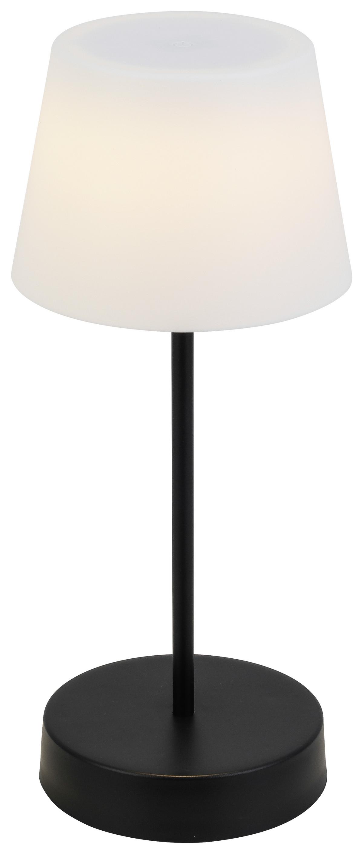 Led Asztali Lámpa Frodo - fekete/fehér, Modern, műanyag (15/33,5cm) - Luca Bessoni