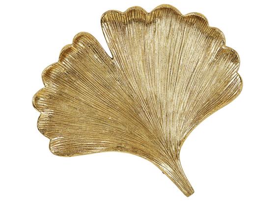 Dekoteller Ginkoblatt - Goldfarben, Basics, Kunststoff (20,4/19,8cm) - Luca Bessoni Dekoteller Ginkoblatt - Goldfarben, Basics, Kunststoff (20,4/19,8cm) - Luca Bessoni