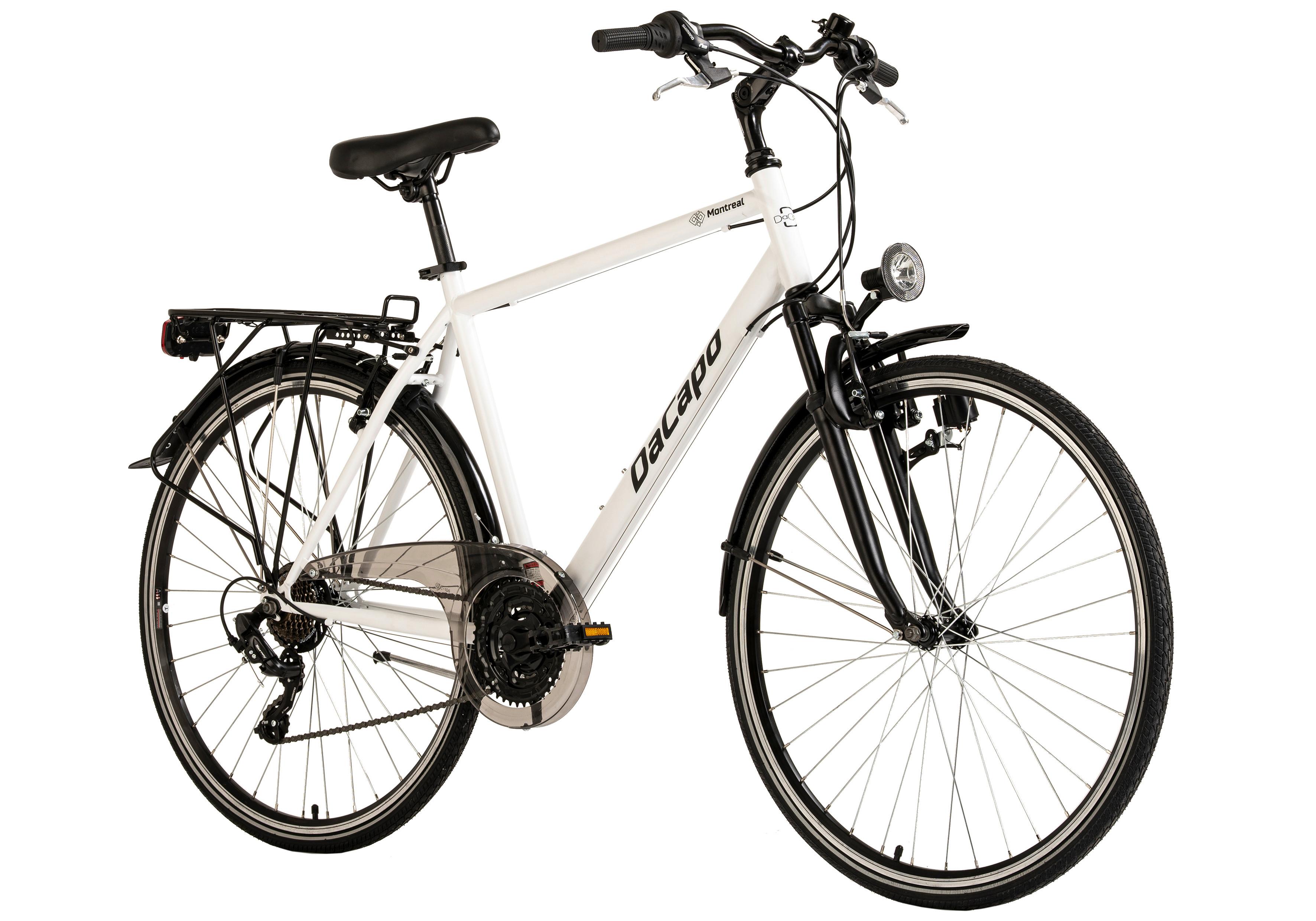 Trekkingrad 404t - Weiß, KONVENTIONELL, Metall (25/140/60cm)