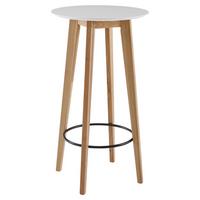 Stůl ke stání WOHNLING bílý - bílá, Moderní, dřevo/kompozitní dřevo (60/110/60cm) - MID.YOU