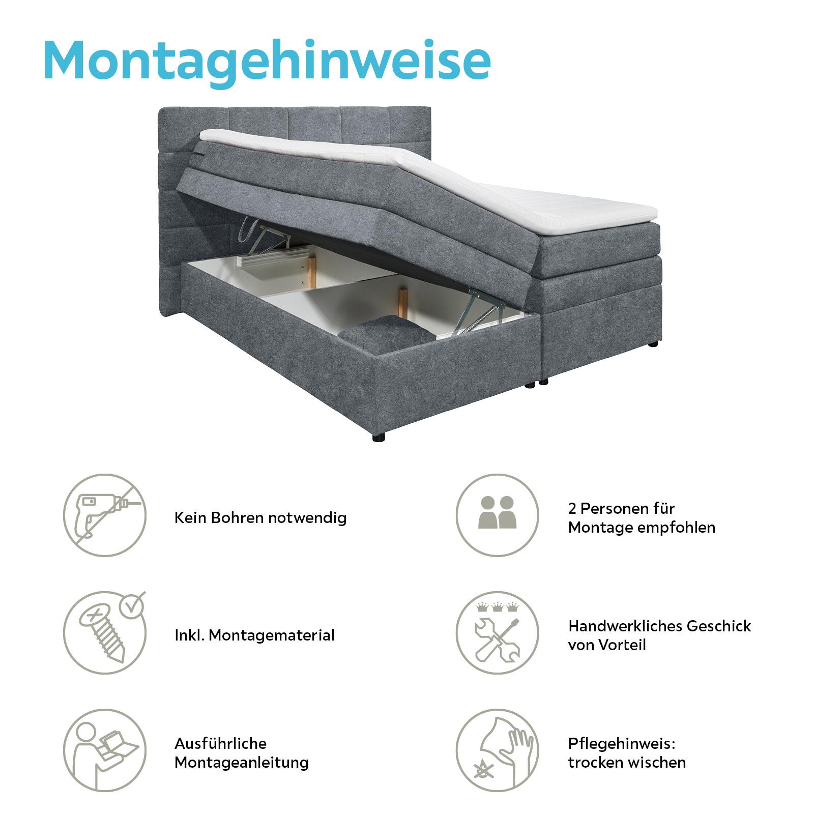 Boxspringbett Montage