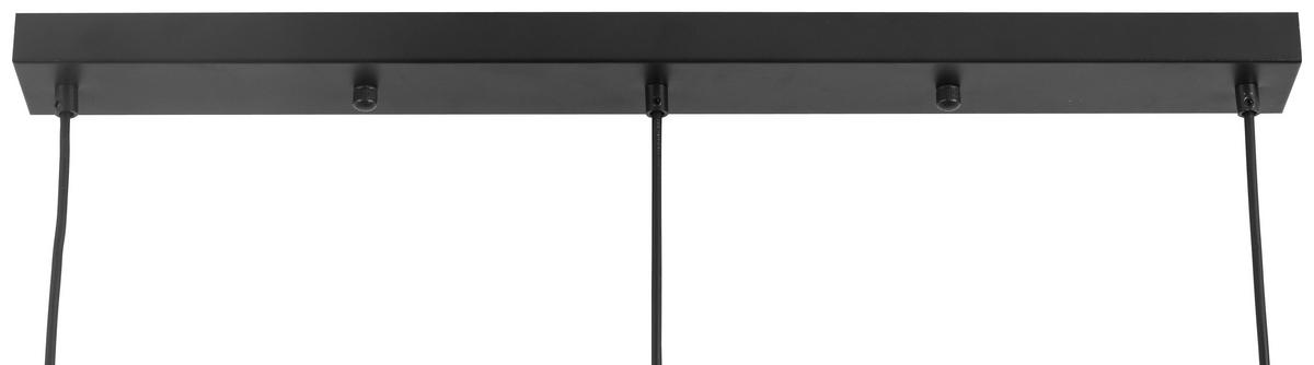Závesné svietidlo JIRMI - čierna/zlatá, Modern, kov/sklo (81/15,5/120cm) - Premium Living