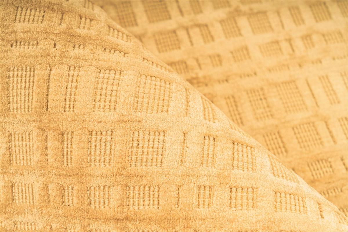 Flachwebteppich, 120x170 Cm Karma 125 Gold 120cm X 170cm - Goldfarben, Basics, Textil (120/170cm) - Novel