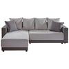 Ecksofa Mit Schlaffunktion Time Hellgrau 178x248 Cm - Dunkelgrau/Hellgrau, Design, Textil (178/248cm) - MID.YOU