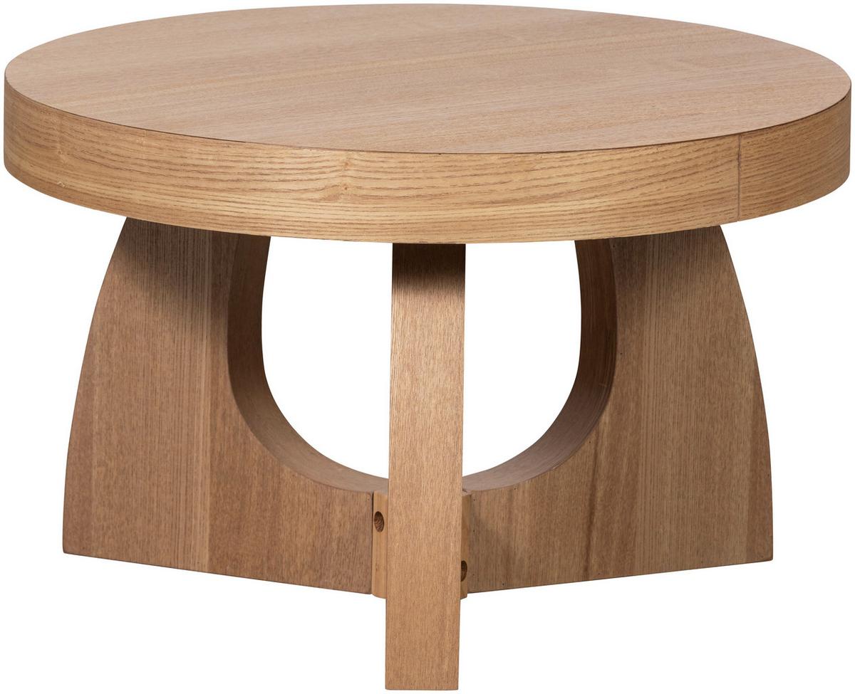 Beistelltisch Tala Naturfarben L: 55 cm - Naturfarben, Design, Holzwerkstoff (55/55/35cm) - Livetastic