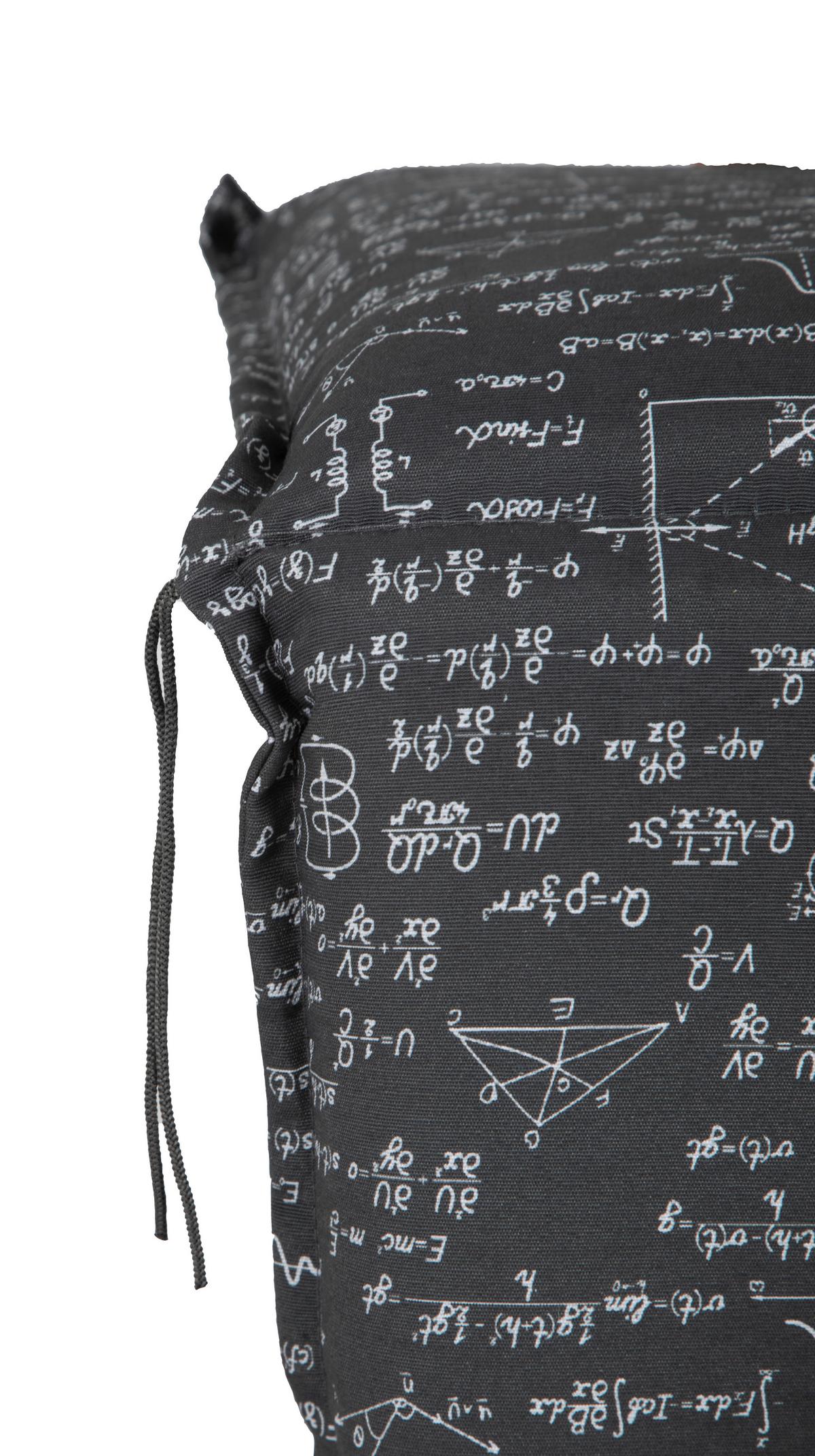 Niederlehner Auflage Turin 98x46 cm Anthrazit - Anthrazit, Basics, Textil (98/46/8cm)