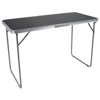 Campingtisch Galdas L Schwarz B: 53 cm - Schwarz, MODERN, Holzwerkstoff/Kunststoff (110/53/70cm) - Ambia Garden