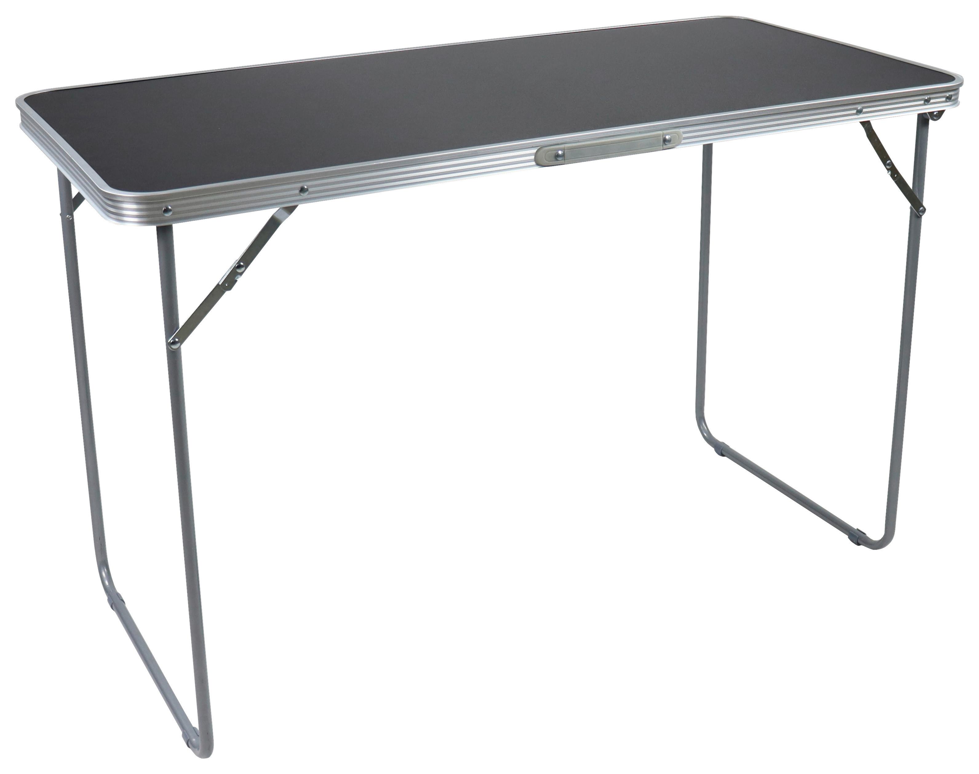 Campingtisch Galdas L Schwarz B: 53 cm