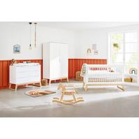 Babyzimmer 103466b Bridge - Eschefarben/Weiß, Design, Holz/Holzwerkstoff - Pinolino