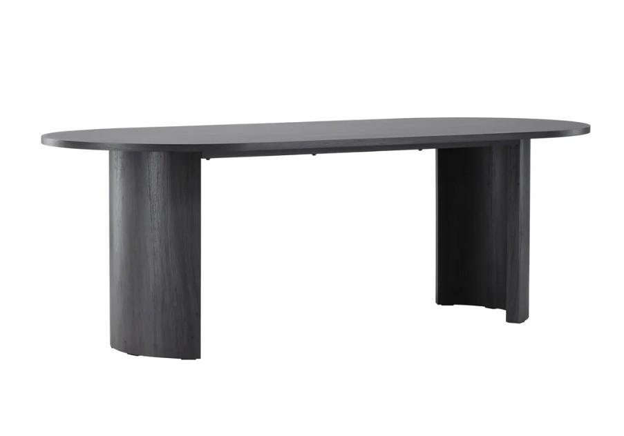 ESSTISCH Grundsund Schwarz L: 220cm - Schwarz, MODERN, Holz (220/100/75cm) - Livetastic