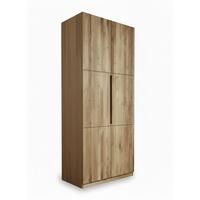 Drehtürenschrank Joja, Wildeiche B: 102 Cm - Wildeiche, MODERN, Holz (102/223/62cm) - MID.YOU