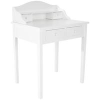 Schminktisch Bergen Weiß B: 80 Cm Mit Schubladen - Weiß, MODERN, Holzwerkstoff (80/100/48cm) - MID.YOU