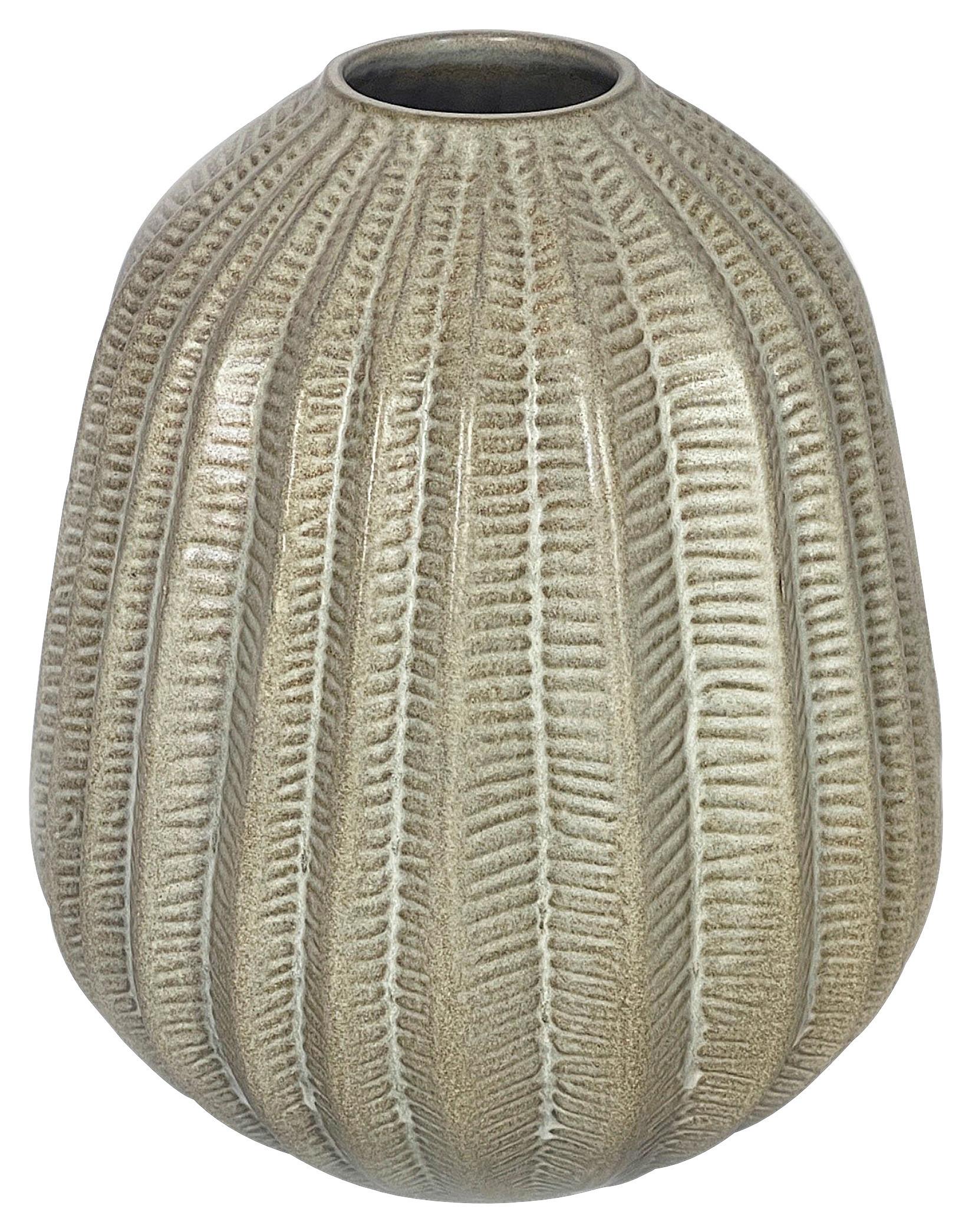 Váza Cactus, V: 25cm - krémová, keramika (20,5/25cm) - Modern Living