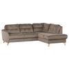 Ecksofa Nordic, Beige S: 236x190 cm - Beige/Buchefarben, Design, Textil (236/190cm) - Livetastic