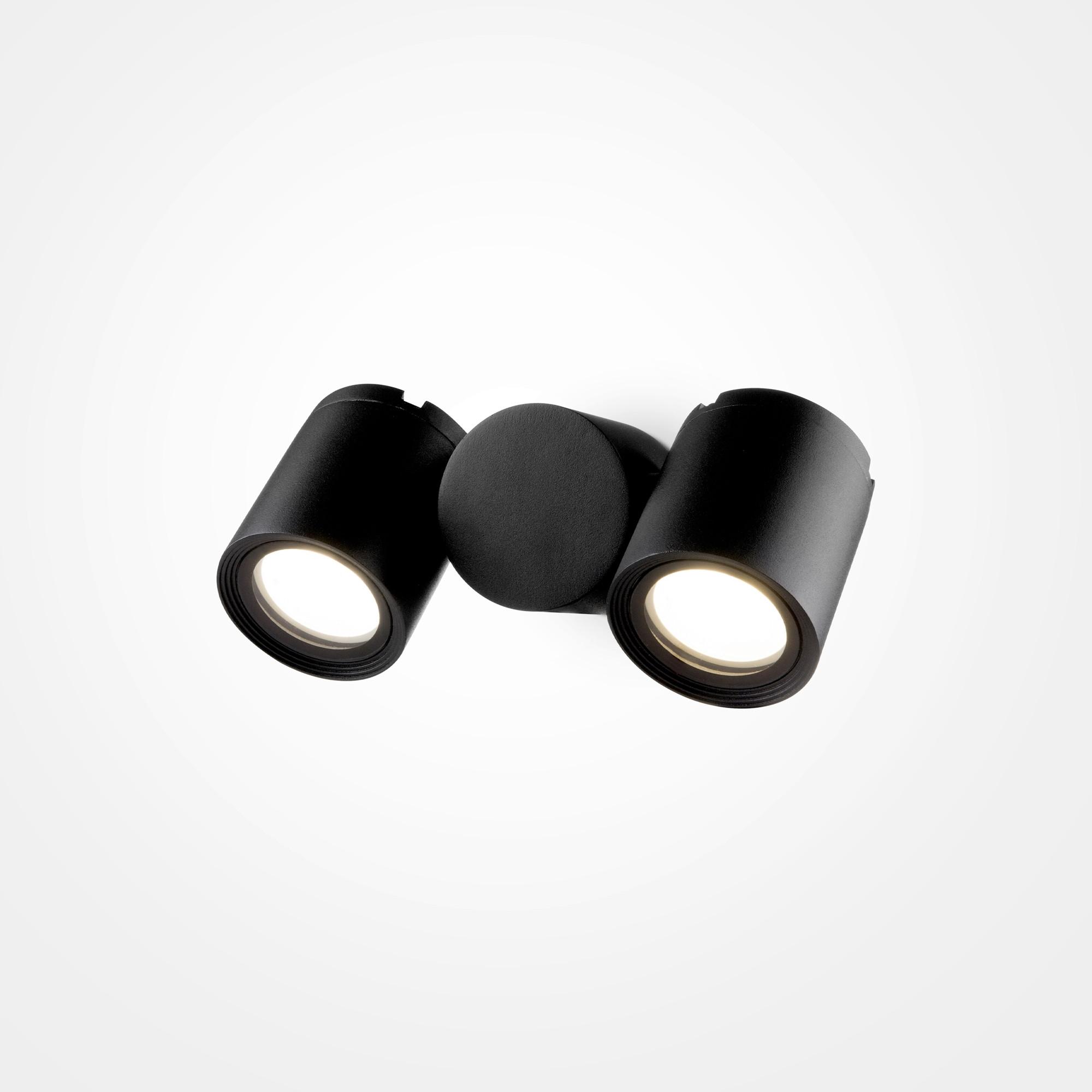 Außenwandleuchte Wall Street - Schwarz, Trend, Metall (20.5/6.7/6.5cm) - MAYTONI