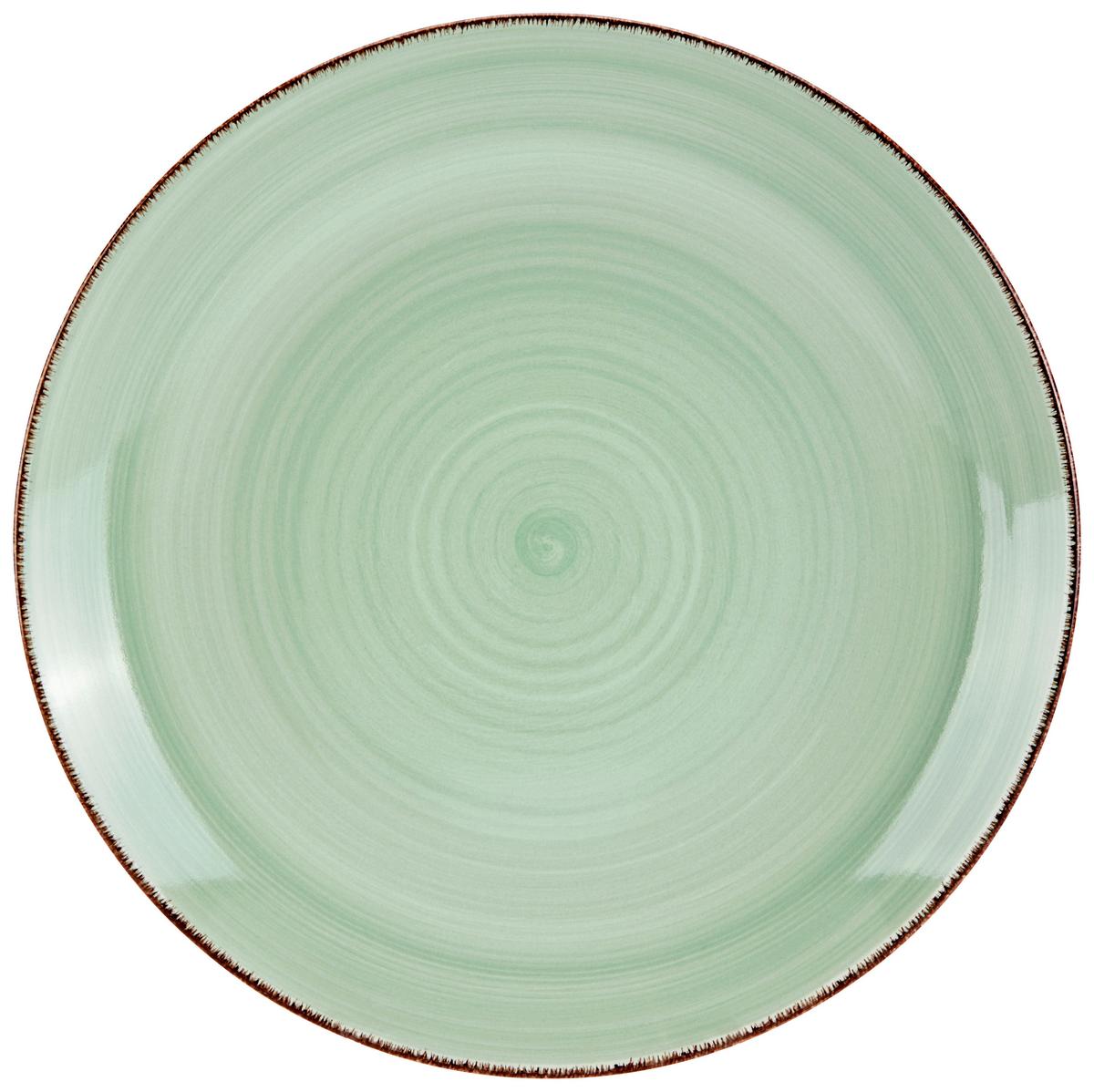 Tafelservice Lionel Steinzeug für 6 Personen, Geschirr Set - Grün, MODERN, Keramik - Luca Bessoni