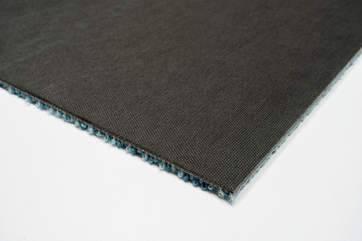 Teppichfliese Türkis Ambition 50x50 cm Florhöhe 3 mm - Türkis, Basics, Textil (50/50cm)