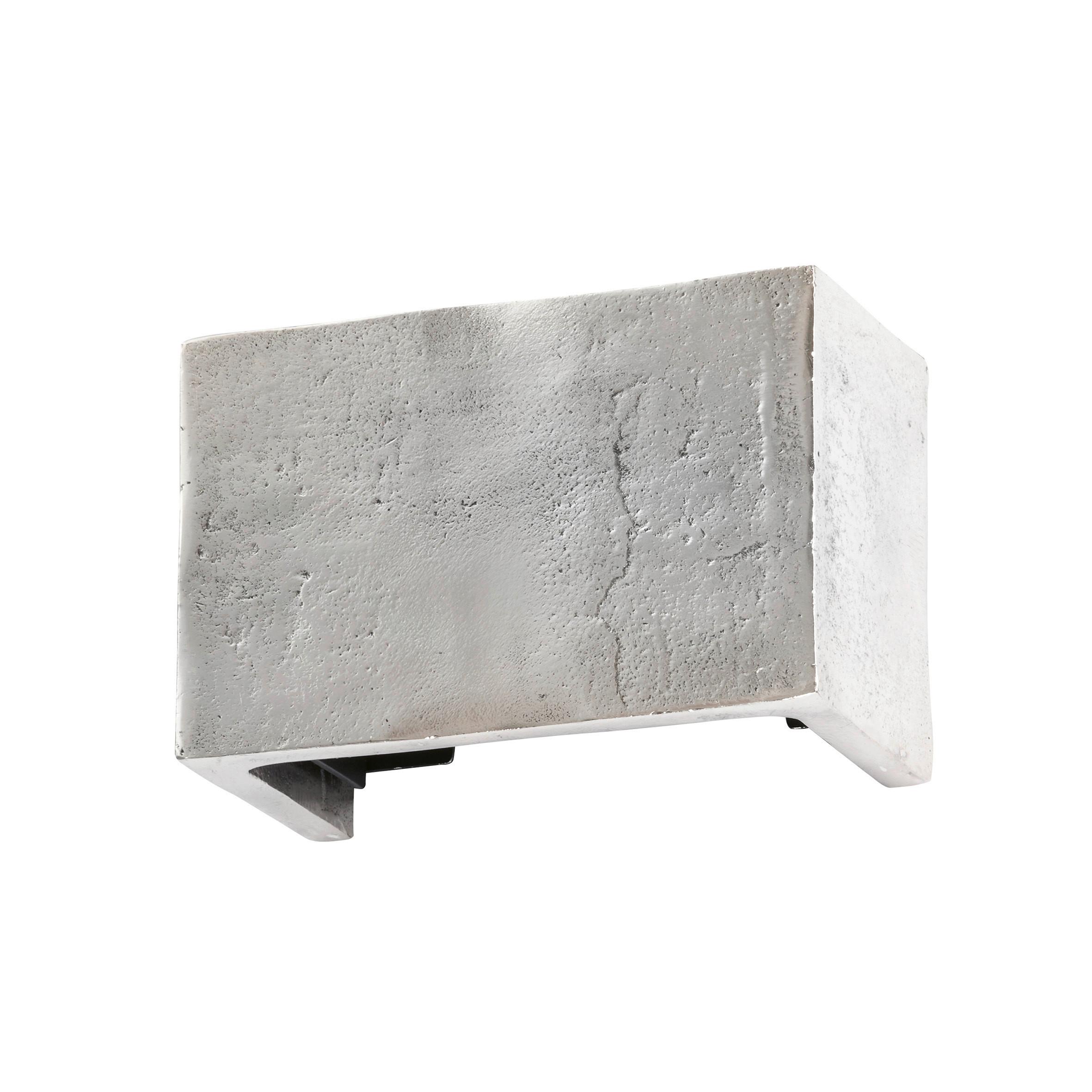 Led-wandleuchte 30584 Cog - Nickelfarben, Design, Metall (15/10/7cm) - Fischer & Honsel