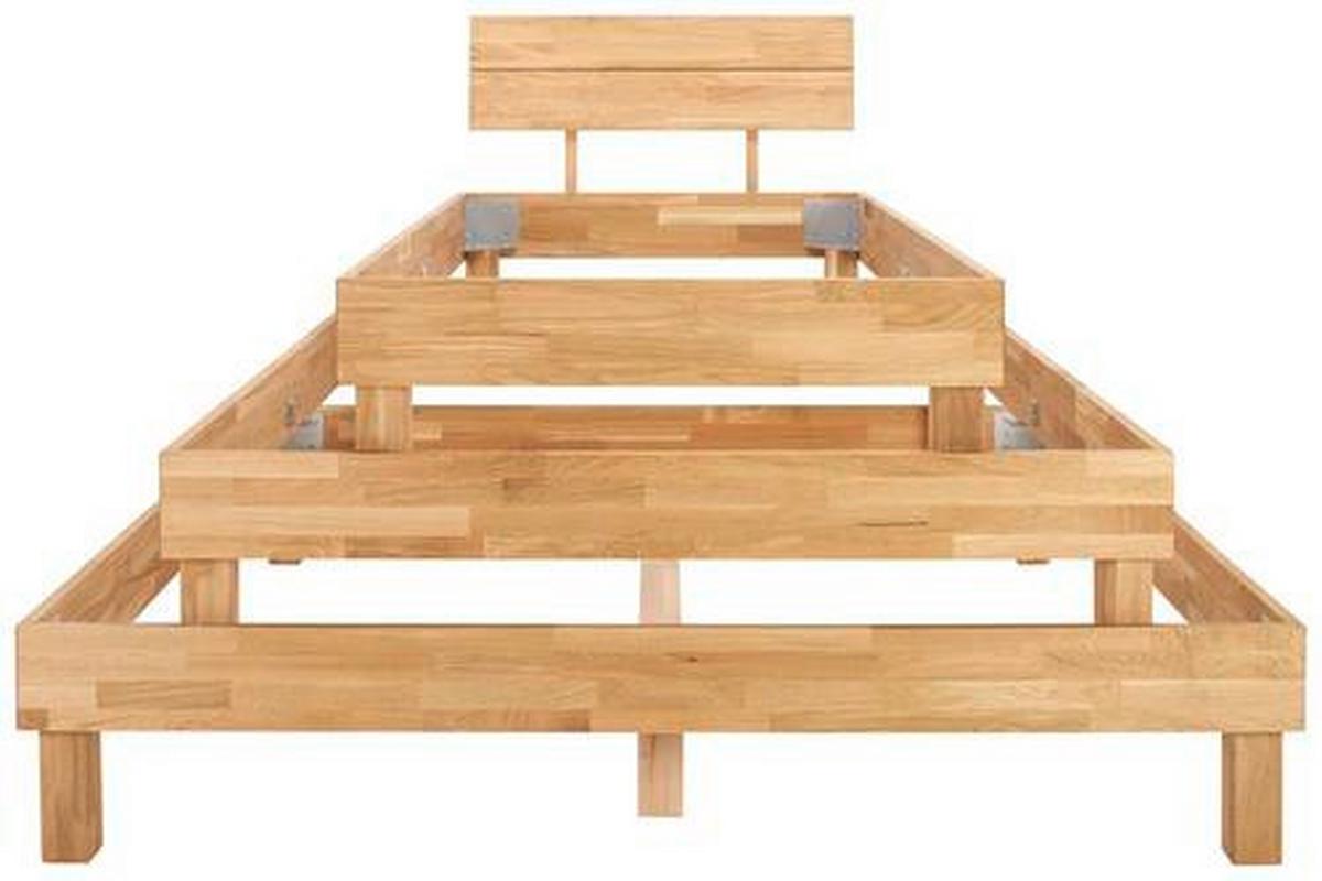 POSTEL NATURA EICHE 180 - barvy dubu, Konvenční, dřevo (180/200cm)