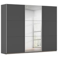 SCHWEBETÜRENSCHRANK Berny, Grau B: 261 cm - Grau, Trend, Holzwerkstoff (261/210/59cm) - Rauch Möbel