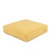HRUBÝ SEDÁK DOBBY - žltá, textil (40/40/8cm)