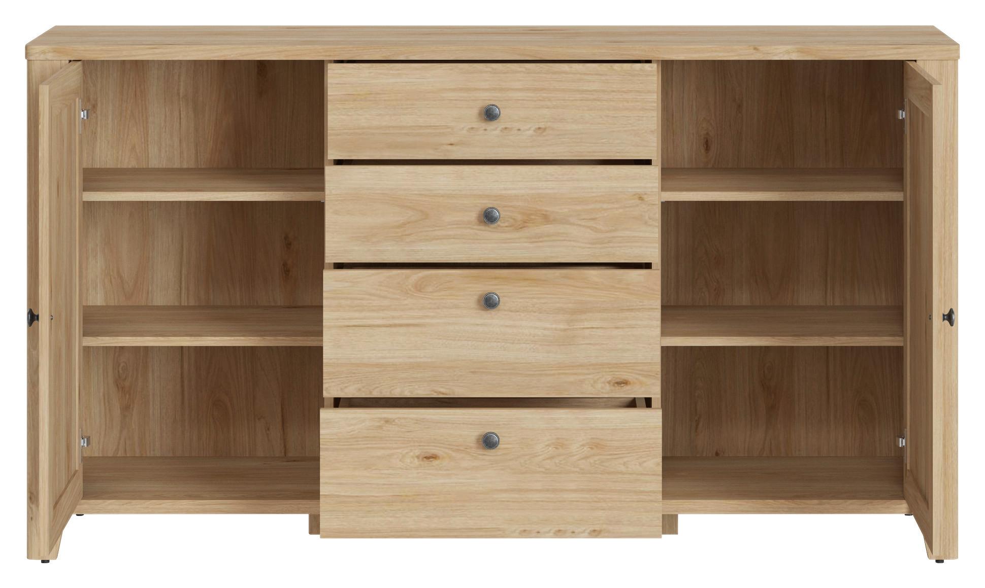 Komód Cestino - Modern, faalapú anyag (163,8/90,8/42cm)