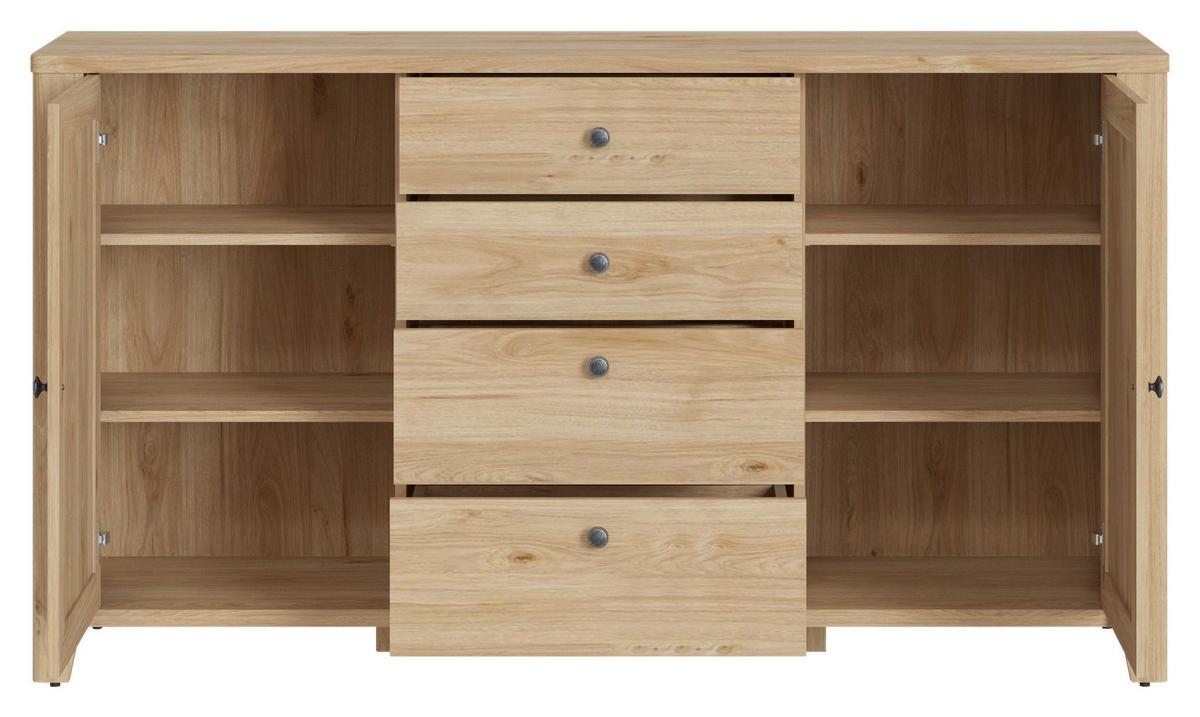 Komód Cestino - Modern, faalapú anyag (163,8/90,8/42cm)