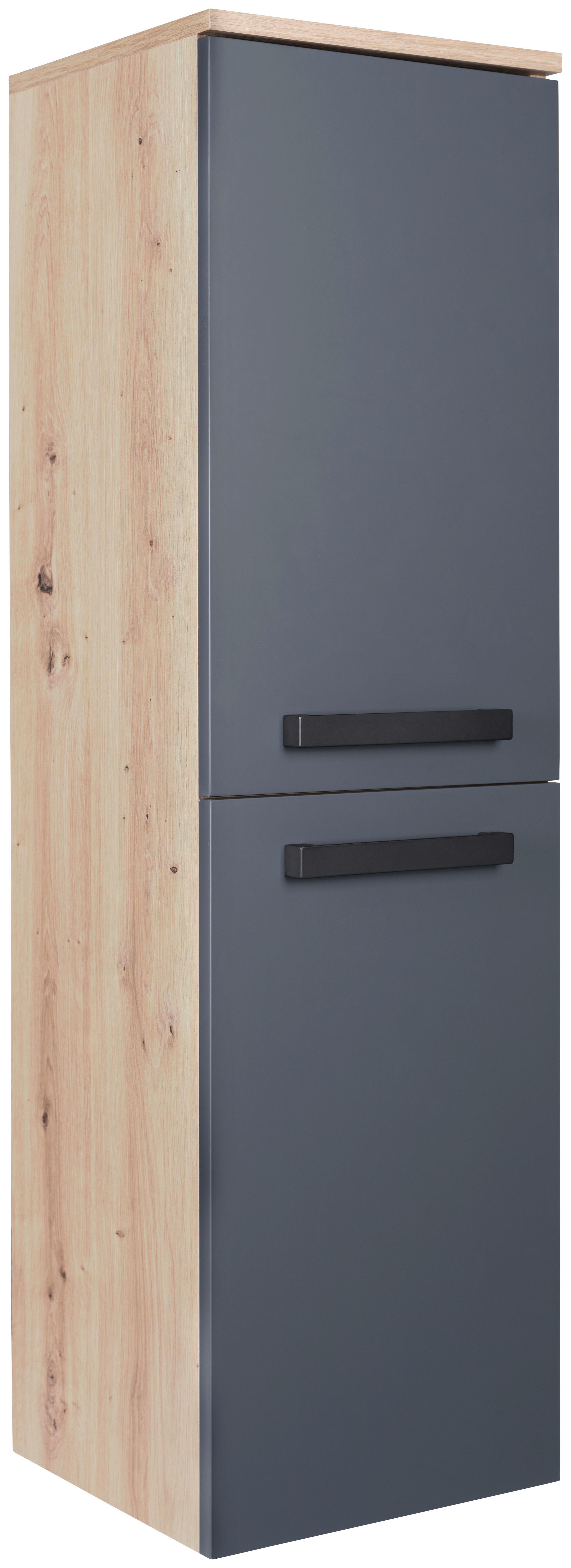 Midischrank Rina BxH 35x120 cm Schwarz