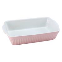 AUFLAUFFORM Classic Pastell Rosa B: 20 cm - Rosa, KONVENTIONELL, Keramik (33/20/7,5cm) - Creatable