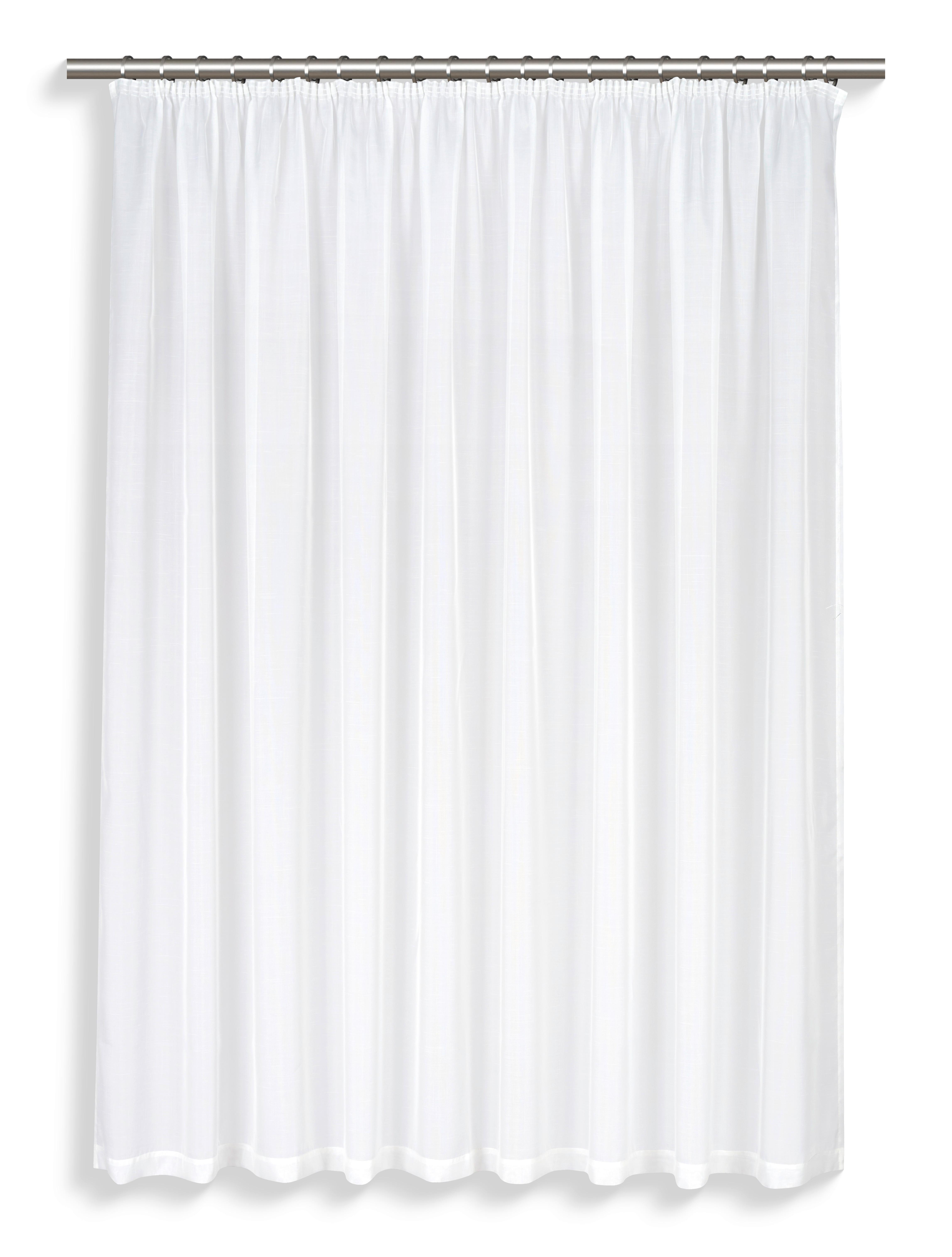 Store Fiolina - Weiß, MODERN, Textil (300/245cm) - Luca Bessoni