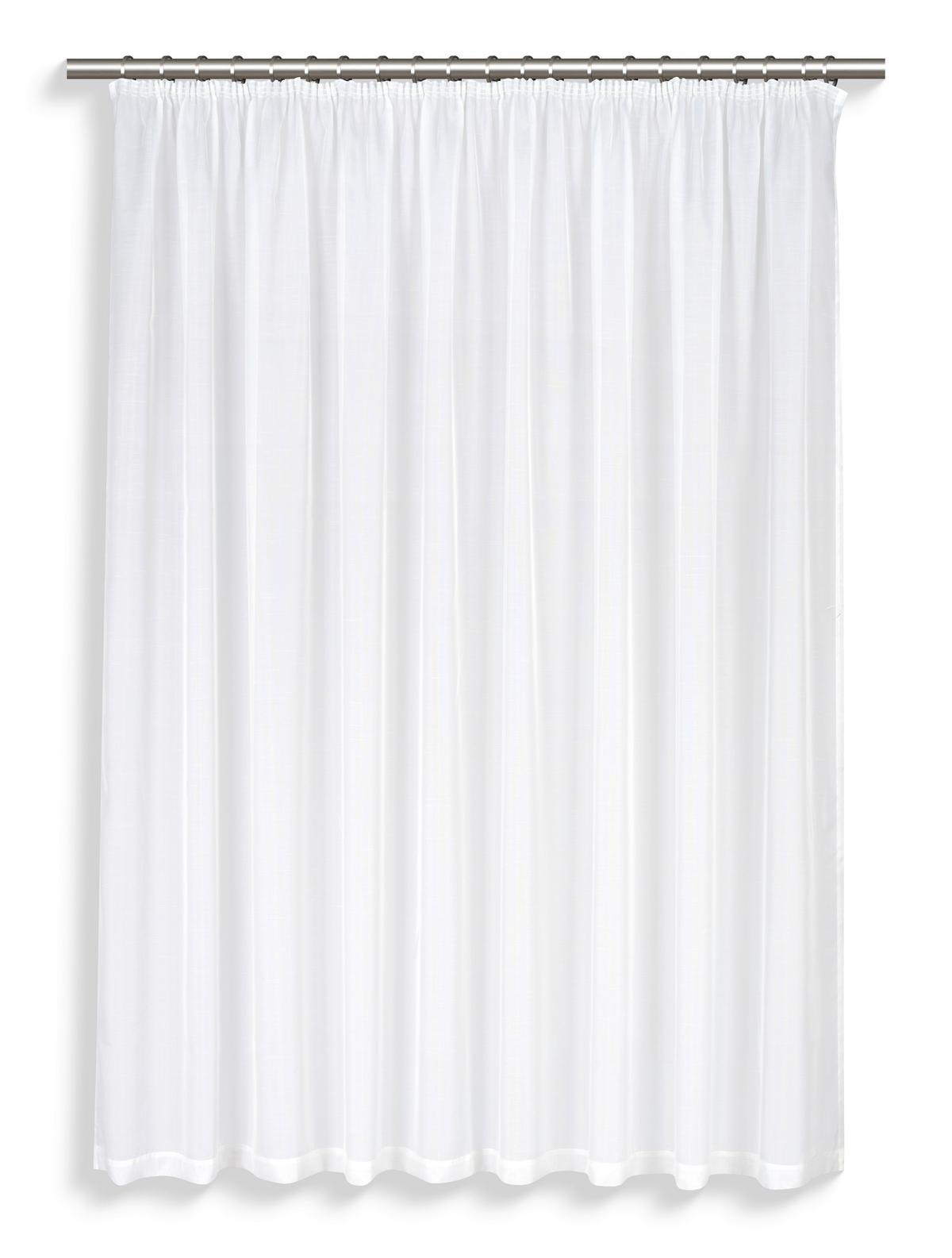 Store Fiolina - Weiß, MODERN, Textil (300/245cm) - Luca Bessoni