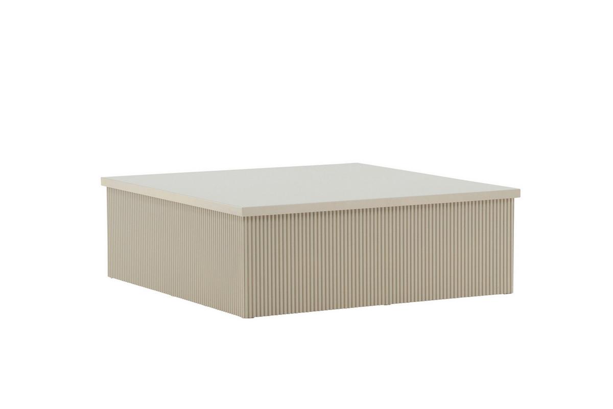 Lenox Lenox Beige B: 90cm - Beige, MODERN, Holz (90/90/30cm) - Livetastic
