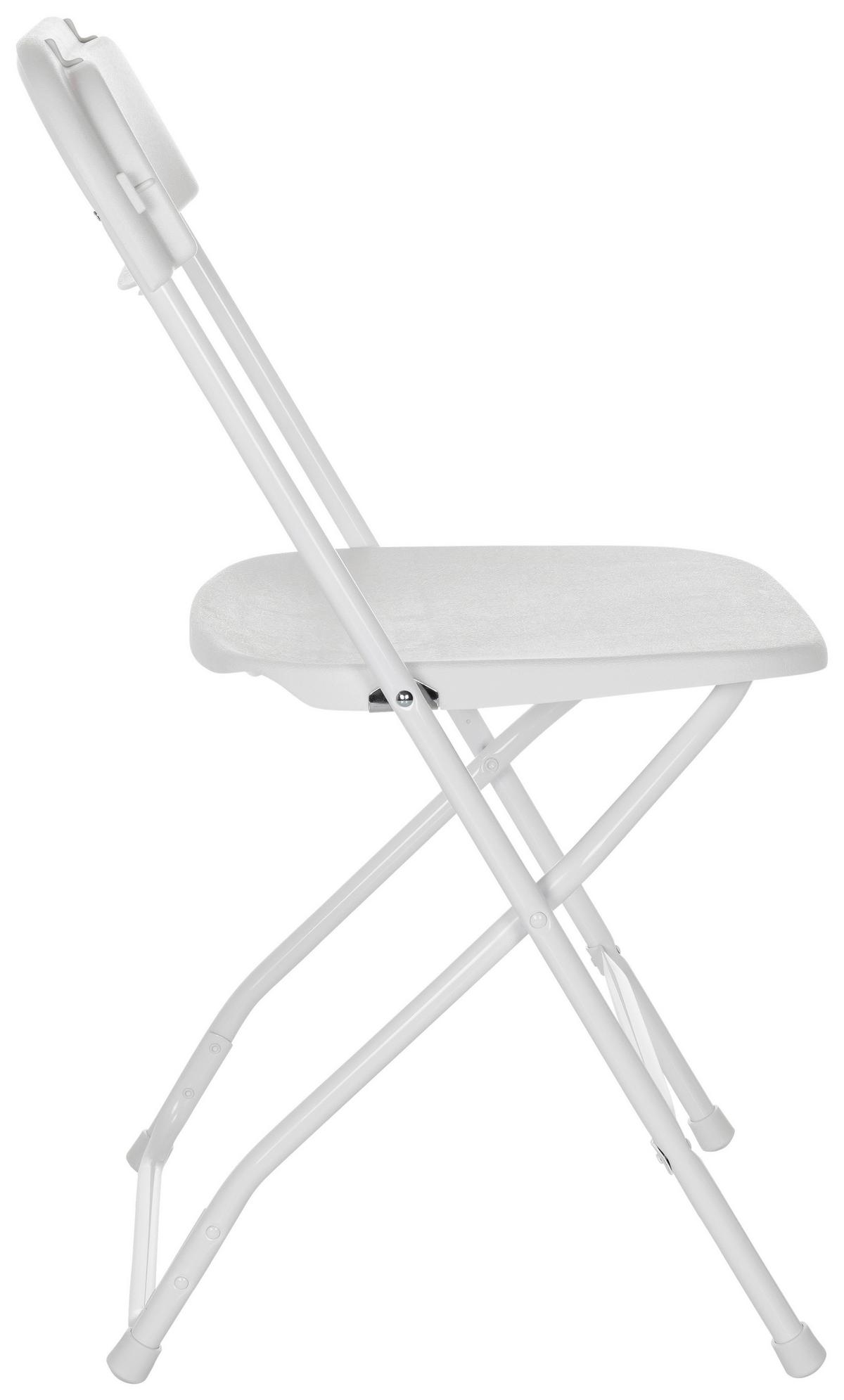 Klappstuhl Tudela Xxl W - Weiß, Basics, Kunststoff (46/80/50cm) - MID.YOU