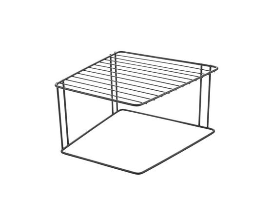 Universalablage Boxe Lava Eckschrankeinsatz - Schwarz, Basics, Metall (25/25/15cm) Universalablage Boxe Lava Eckschrankeinsatz - Schwarz, Basics, Metall (25/25/15cm)