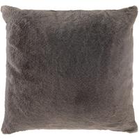 Zierkissen Cozy - Anthrazit/Silberfarben, MODERN, Textil (45/45cm) - Luca Bessoni