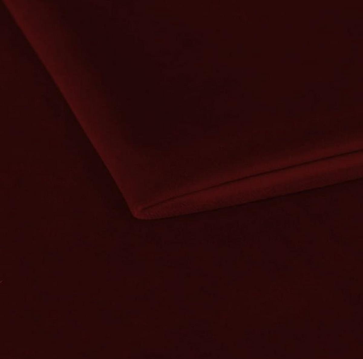 Posteľ s roštom Tamina, 160x200, bordová - prírodná farba/bordová, Design, drevo/textil (160/200cm)