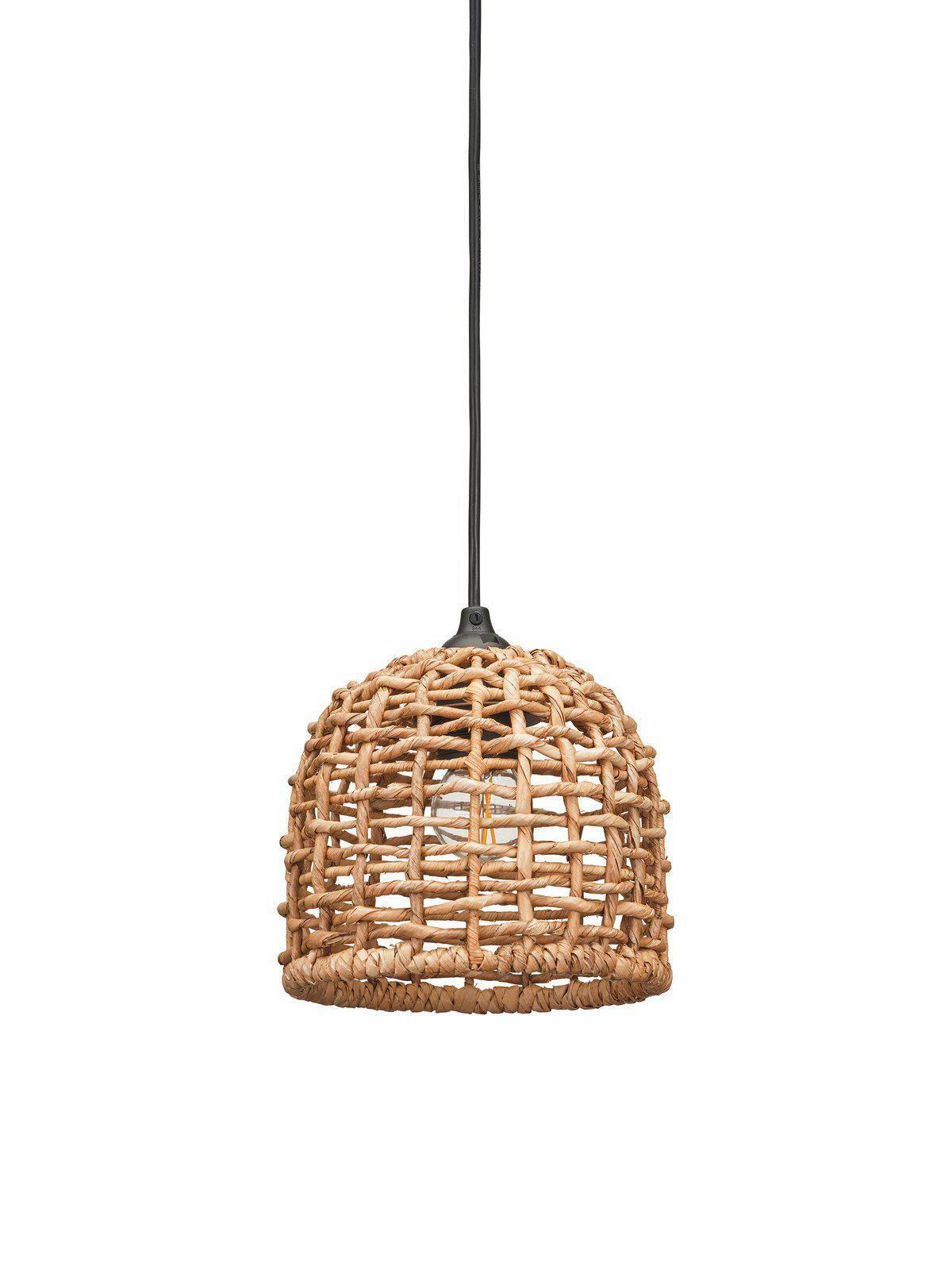Hängeleuchte Cebu Naturfarben D: 17 cm - Naturfarben, Natur, Naturmaterialien (17/150cm)