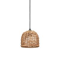 Hängeleuchte Cebu Naturfarben D: 17 cm - Naturfarben, Natur, Naturmaterialien (17/150cm)