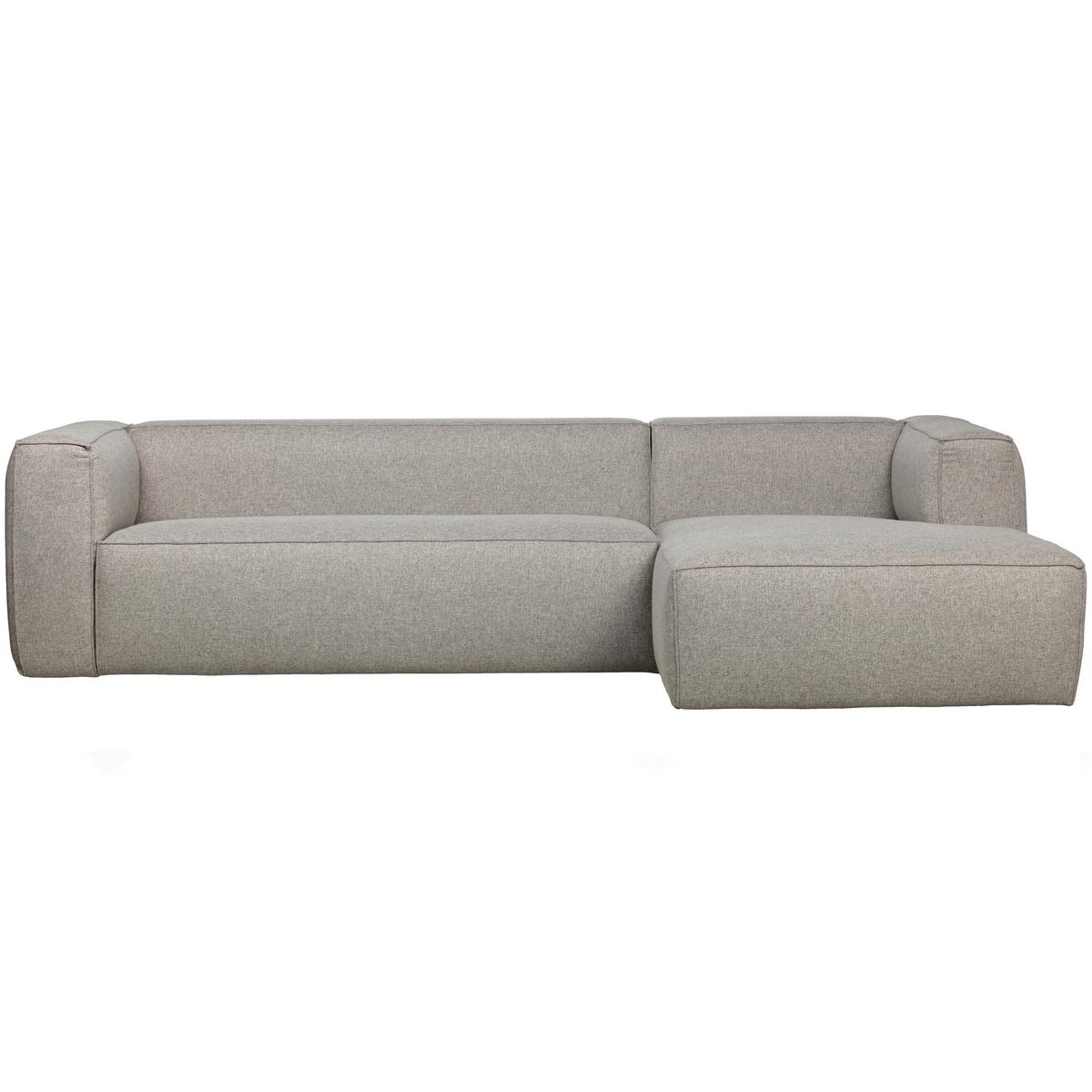 Ecksofa Bean Hellgrau S: 305x175cm - Hellgrau, Design, Textil (305/175cm) - Livetastic