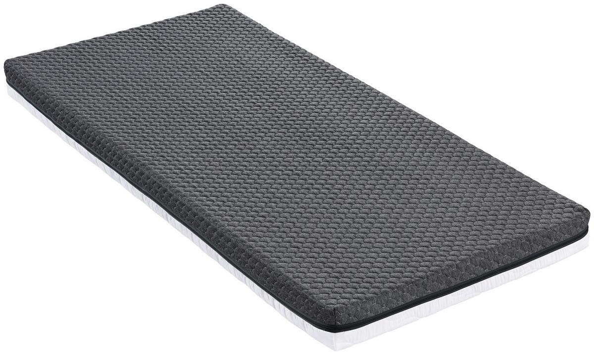 MATRAC TREVISO MEDIUM LUX - biela/tmavosivá, textil (160/190cm)