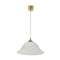 Pendelleuchte 31-24565 Vera - Goldfarben/Alabasterfarben, KONVENTIONELL, Metall (25/25/70cm)