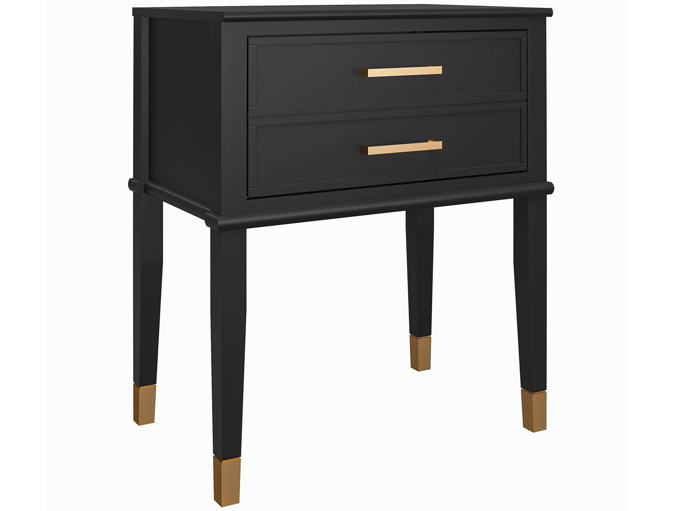 Beistelltisch Westerleigh Schwarz B: 60 Cm - Schwarz, Design, Holzwerkstoff (60/72/40cm) - MID.YOU