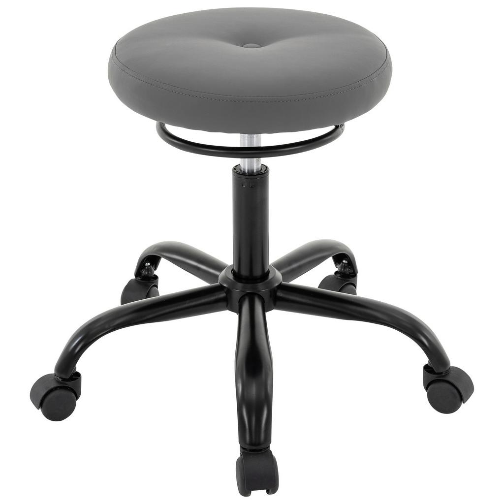 Hocker Klaus Grau/Schwarz B: 35 cm