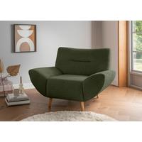 Sessel Drago, Waldgrün B: 111 Cm - Waldgrün/Wildeiche, KONVENTIONELL, Textil (111/81/90cm) - MID.YOU