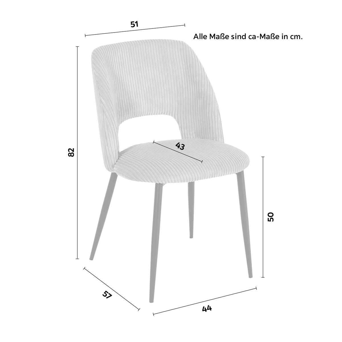 ŽIDLE ZOE - růžová/černá, Lifestyle, kov/textil (51/82/57cm) - Mömax