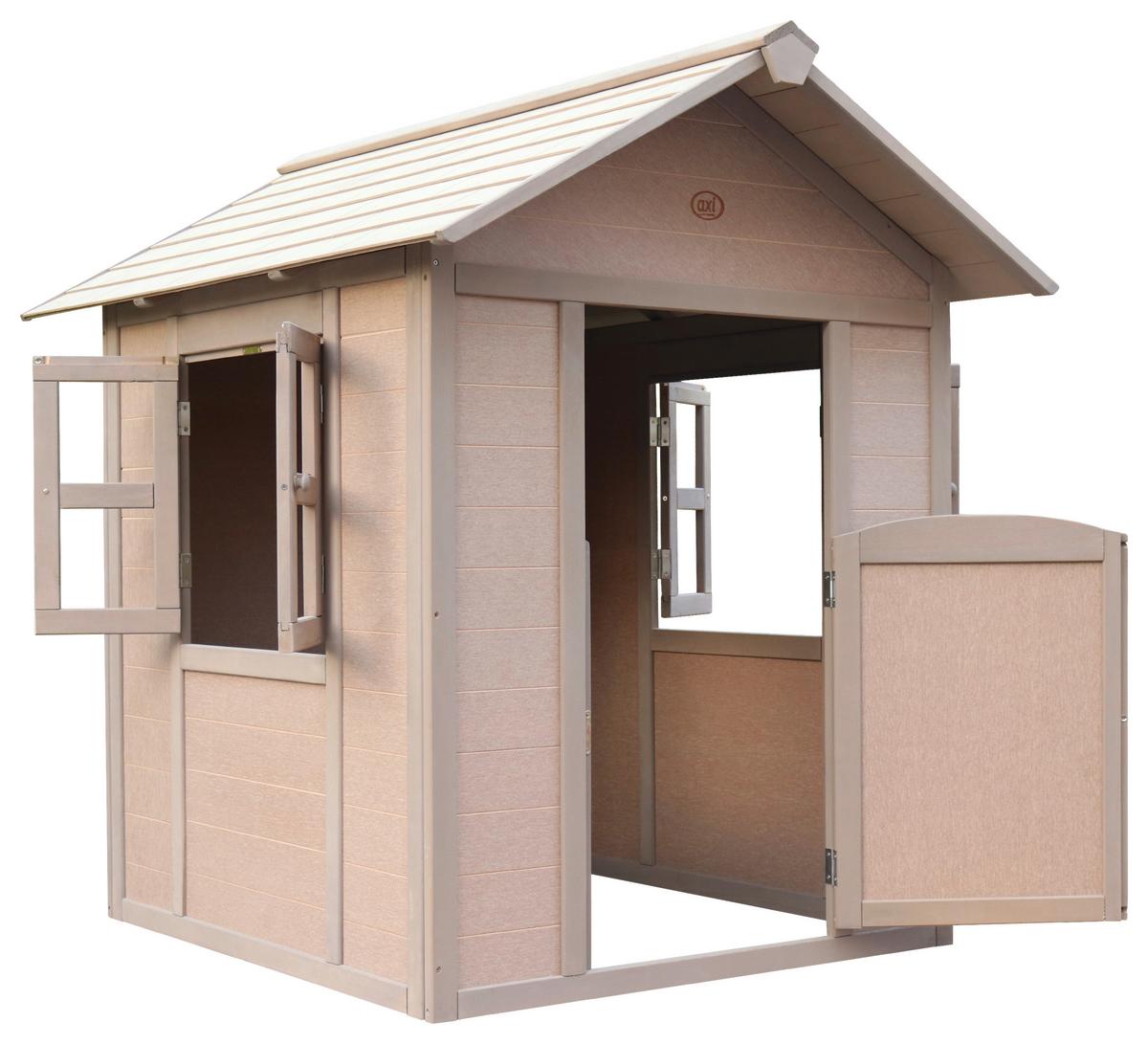 Spielhaus A701.001.00 - Braun, KONVENTIONELL, Holz (111/133/135cm) - Ambia Garden