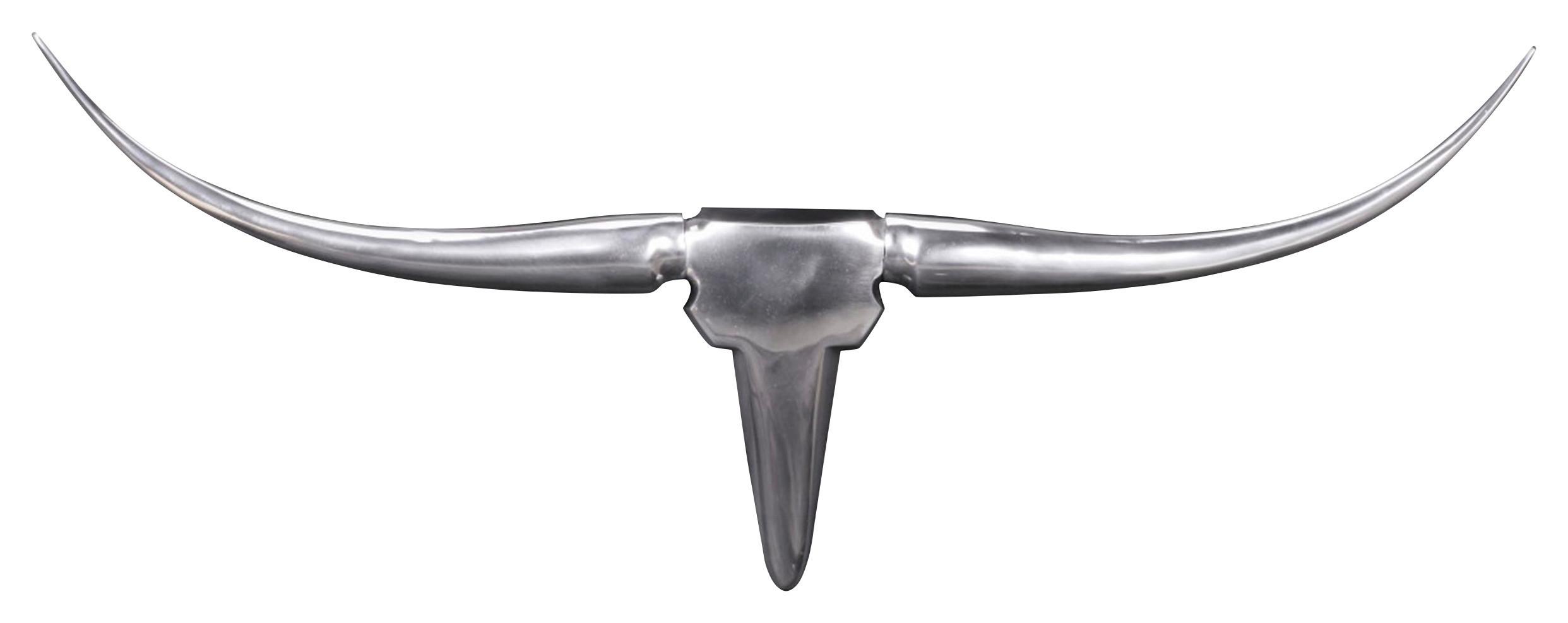 Nástenná dekorácia WOHNLING - strieborná, Modern, kov (74/35/5cm) - MID.YOU